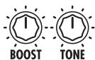 ZOOM G5 - Emploi du TUBE booster - 2