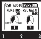 ZOOM G5 - Pour activer le menu GLOBAL - 3