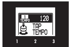 ZOOM G5 - Pour régler le tempo - 2