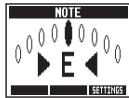 ZOOM MS-100BT - Pour activer l'accordeur - 2