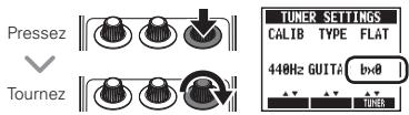 ZOOM MS-100BT - Pour utiliser un accordage drop - 1