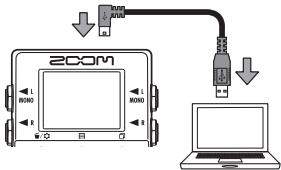 ZOOM MS-70CDR - Pour mettre à jour le firmware - 2