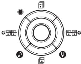 ZOOM MS-70CDR - Bouton de paramètre 3 [ ] - 1