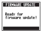 ZOOM MS-70CDR - Pour mettre à jour le firmware - 3