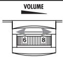 ZOOM PFX9003 - Réglage du volume - 1