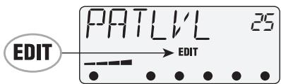 ZOOM PFX9003 - Pour activer le mode EDIT, pressez le bouton [edit/cancel]. - 2