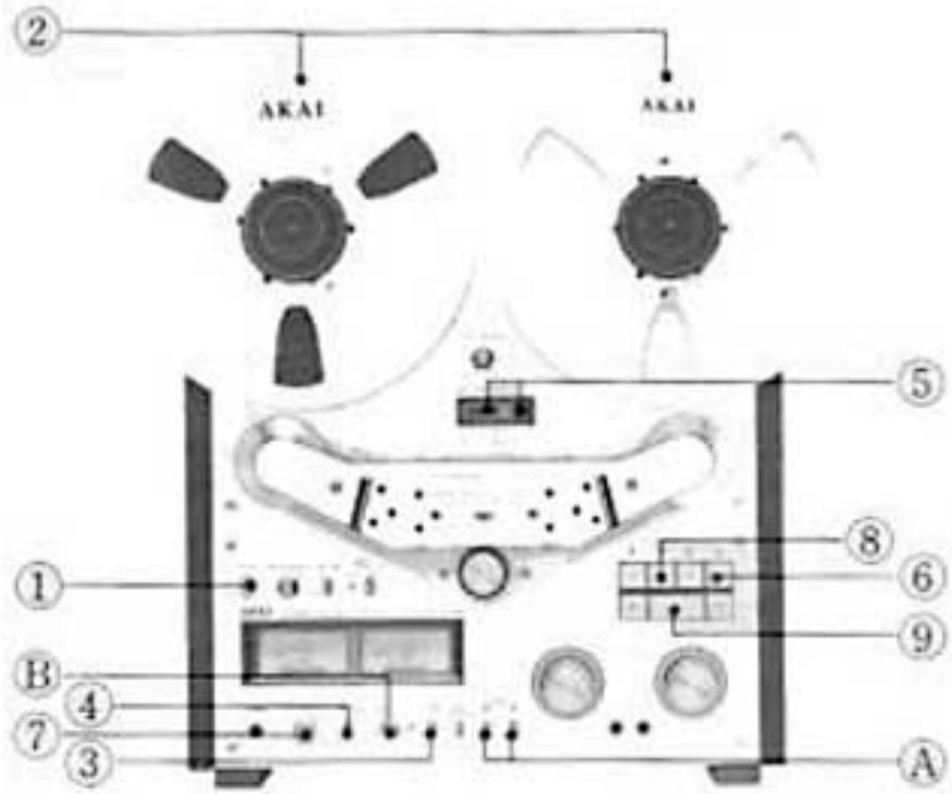 AKAI GX-635 - Mise en MARCHE - 1