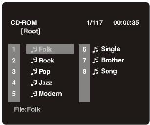 CD-ROM [Root] 1 Folk 6 Single 2 Rock 7 Brother 3 Pop 8 Song 4 Jazz 5 Modern File:Folk