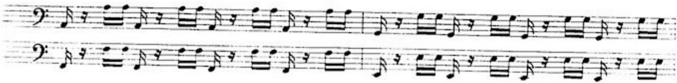 AKAI ME20A - Exemple d’introduction 1: introduction de ligne de base - 1