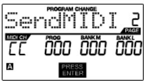 AKAI MPD24 - Prog+Bank (changement de programme et de banque) - 2