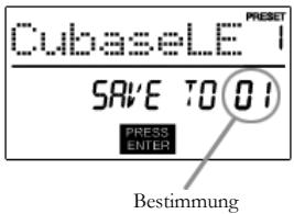 AKAI MPD24 - Seite 2 - Voreinstellung Speichern/Kopieren - 1