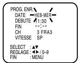 AKAI VSK603N - Enregistrement hebdomadaire (exemple heb-mar: chaque semaine mardi) ou quotidien (example lun-sam: lundi jusqu'à la samedi) - 2