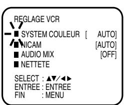 AKAI VSK603N - Choisir le système couleur d'enregistrement - 2