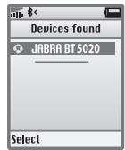 JABRA BT5020 - Configure el téléphone Bluetooth para que 'detecte' el Jabra BT00 - 2