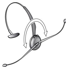 JABRA GN9125 - Ausrichten des Mikrofons - 1