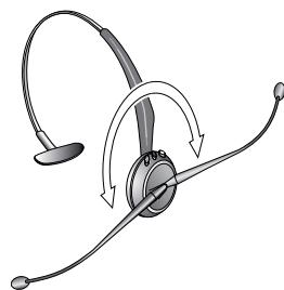 JABRA GN9125 - 调整麦克风的位置 - 1