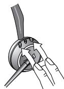 JABRA GN9125 - Functionality of the + and - buttons - 1