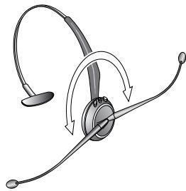 JABRA GN9125 - Posizionamento del microfono - 1