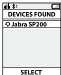 JABRA SP200 - Telefon vyhledá zařizení Jabra SP200 - 2