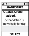 JABRA SP200 - A Telefonja megkeresi a Jabra SP200 keszüléket - 4