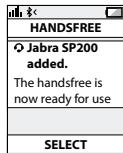 JABRA SP200 - 3.手機將偵測到Jabra SP200 - 4