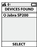 JABRA SP200 - Telefon wykryje urzadzenia Jabra SP200 - 2