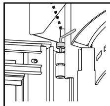SUPRA DIADEME 501 B PACK-N - Démontage de la porte (si nécessaire) - 2