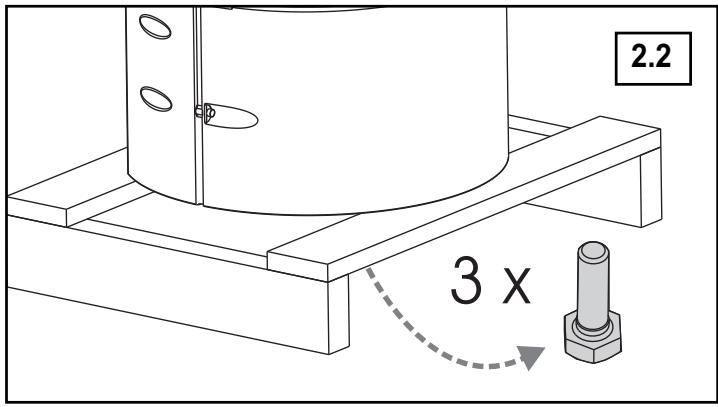SUPRA GOTHAM 01 - Mise en PLACE de l'appareil (FIG 2.2) - 1