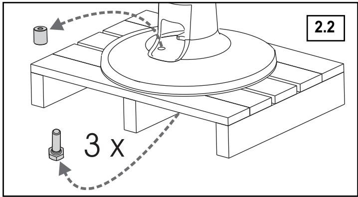 SUPRA LEZENO - Mise en PLACE de l'appareil (FIG 2.2) - 1