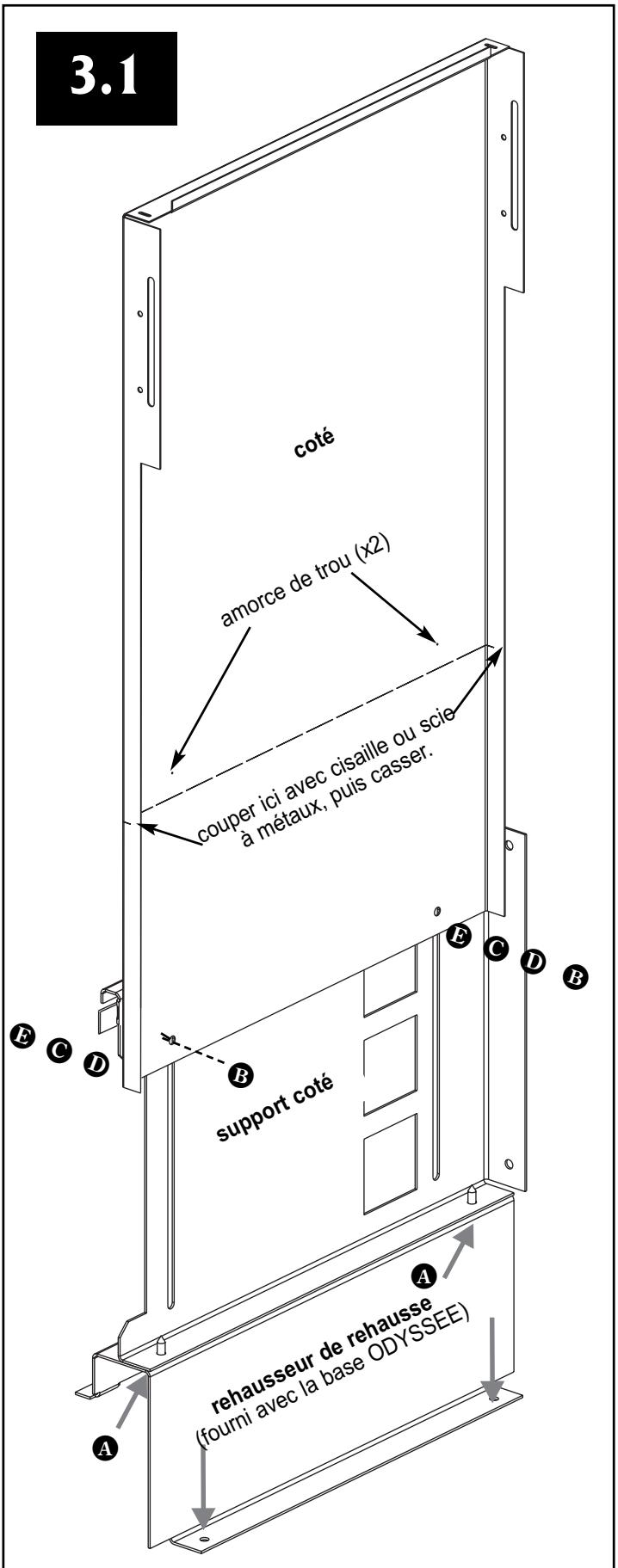 SUPRA ODYSSEE 2 - Principales étapes de l'installation de la cheminette - 2