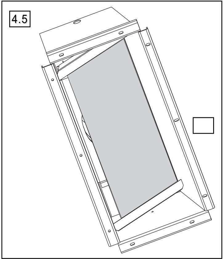SUPRA UNIVERS 201B-PN - Mise en PLACE du deflecteur (FIG. 4.4)-4.5 - 2