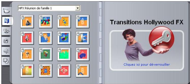 PINNACLE STUDIO9 - Utilisation des transitions verrouillées - 1