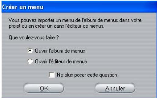 PINNACLE STUDIO9 - L'outil menu de disque - 2
