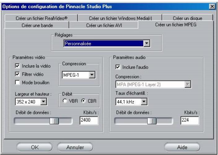PINNACLE STUDIO9 - Pour enregistrer votre film en tant que fichier MPEG : - 2