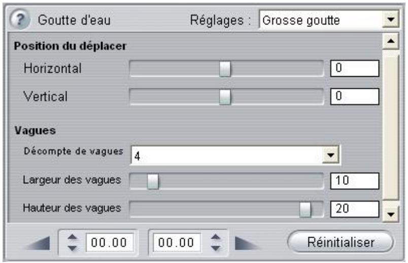PINNACLE STUDIO9 - Changement des paramètres des effets - 1