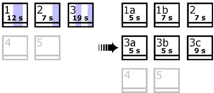 PINNACLE STUDIO9 - Pour subdiviser les scènes de l'album : - 2