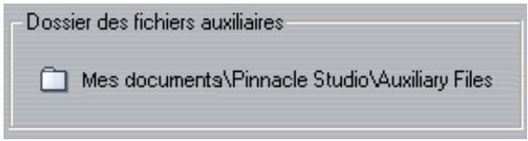 PINNACLE STUDIO9 - Dossier des fichiers auxiliaires - 1