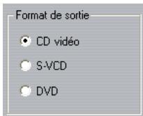 PINNACLE STUDIO9 - Paramètres créer un disque - 1
