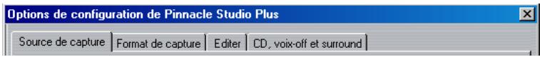 PINNACLE STUDIO9 - Options de configuration - 1