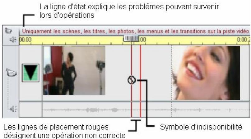 PINNACLE STUDIO9 - Retour d'informations sur l'emplacement du clip - 1