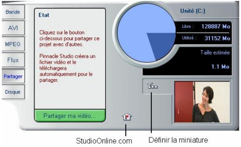 PINNACLE STUDIO9 - Partager votre film sur internet - 1