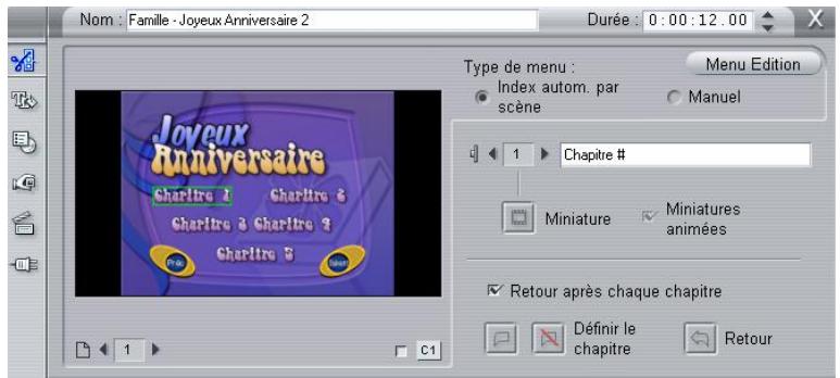 PINNACLE STUDIO9 - Édition à l'aide de l'outil modifier les propriétés du clip - 2