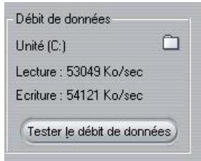 PINNACLE STUDIO9 - Débit de données - 1