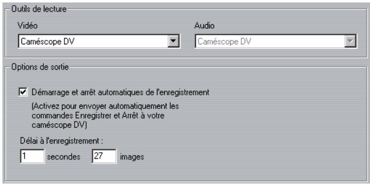 PINNACLE STUDIO9 - Paramètres de création de cassettes (créer une bande) - 1