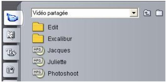 PINNACLE STUDIO9 - Ouverture d'un dossier - 1
