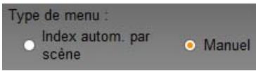 PINNACLE STUDIO VERSION 14 - Les options type de menu - 1