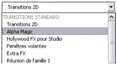 PINNACLE STUDIO VERSION 14 - La section transitions - 1