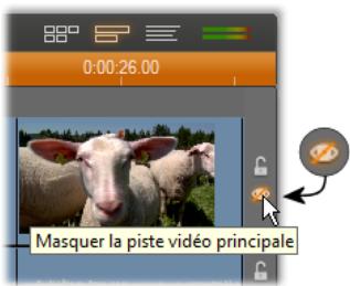 PINNACLE STUDIO VERSION 14 - Coupure du son et masquage d'une piste - 1