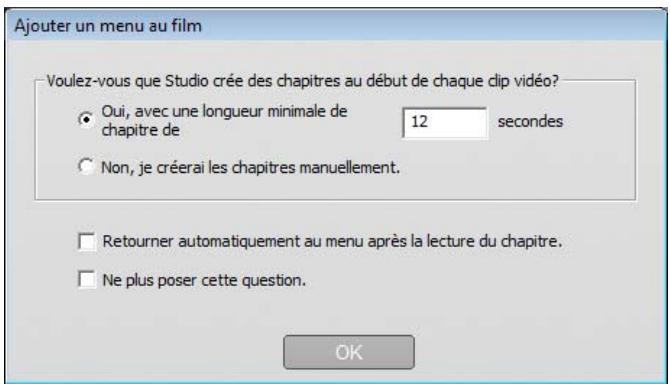 PINNACLE STUDIO VERSION 14 - Déplacement des menus dans le plan de montage - 1