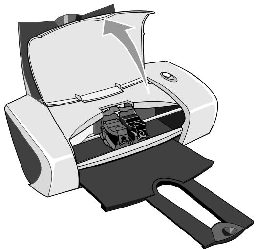 DELL PHOTO PRINTER 720 - Remplacement des cartouches - 1